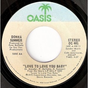 DONNA SUMMER - LOVE TO LOVE YOU BABY / VERSION